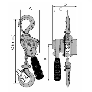 Modell LH-0050 - 500kg&hellip;