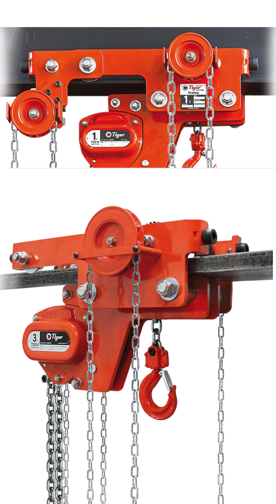 Modell LHCG Fahrwerk- Flaschenzug-Kombination