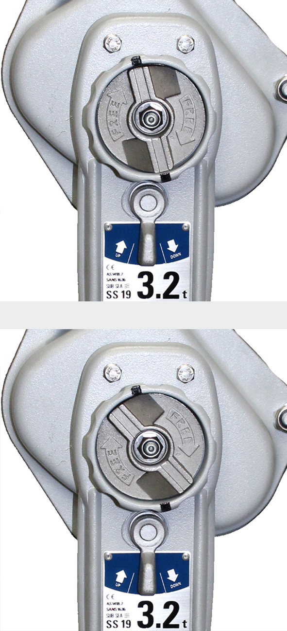 SS19 Subsea Hebelzüge - Sicherheits-Lastdruckbremse SS19 Subsea Hebelzüge - Sicherheits-Lastdruckbremse